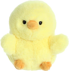 Aurora Rolly Pet 5" Chickadee Chick Playful Stuffed Animal