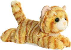 Aurora Mini Flopsie 8" Ginger Cat Adorable Stuffed Animal