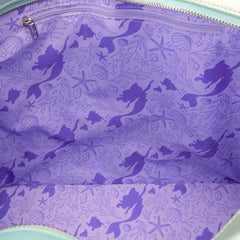 Loungefly The Little Mermaid Ariel, Flounder, & Sebastian Tote Bag