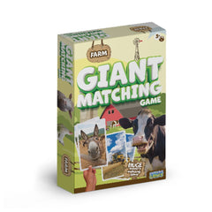 Giant Matching Game, Summer Toys, Game Night, Travel Games, Memory, Learning Game, Jumbo Playing Cards, Card Game for Kids and Adults, Ages 3+