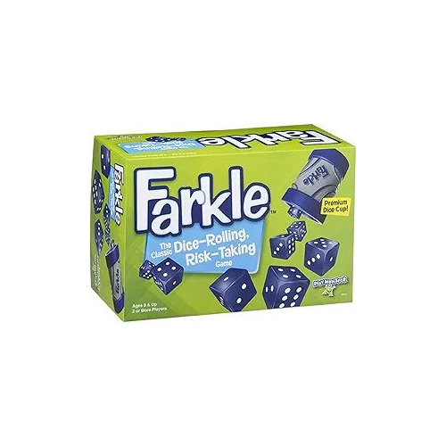 Farkle Dice Games for Kids, Dice Set, Score Sheets Inc, Family Game Night