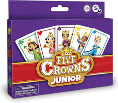 Five Crowns JR Rummy Style Card Game for Kids, Cards for Family Game Night