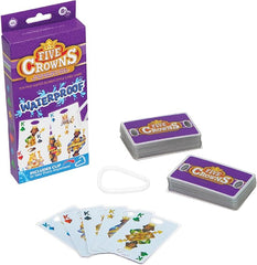 Five Crowns Waterproof Rummy Style Card Game for Kids, Family Game Night