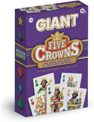 Five Crowns Giant Rummy Style Jumbo Card Game for Kids, Family Game Night