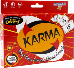 KARMA Playing Cards Game for Kids, Family Games Night, Travel Game