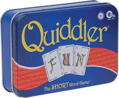 Quiddler Card Games for Kids - Collectors Tin, Playing Cards Word Games, 8+
