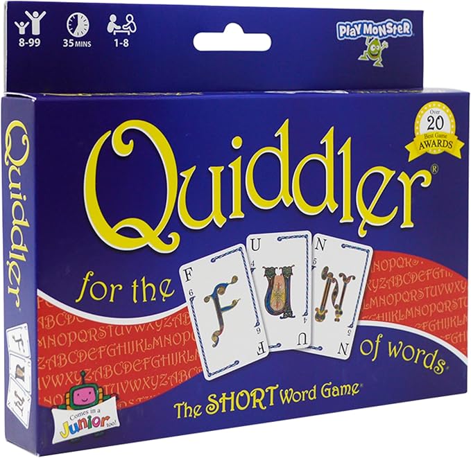SET Enterprises Quiddler Word Game