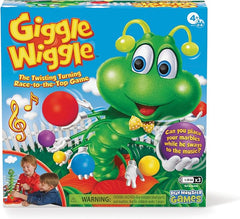 Giggle Wiggle Board Games for Kids, Family Game Night, Hand-Eye Coordination, Preschool Games, The Wiggle Race to Get Your Marbles to The Top Game, Ages 4+, Batteries Not Included