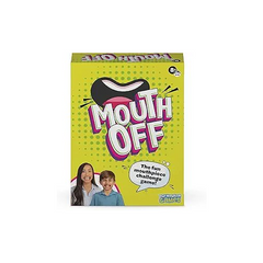 Mouth Off Card Game - Family Games for Kids and Adults, Guess the Phrase Before the Timer Runs Out, Family Game Night, 4-8 Players, Ages 8+