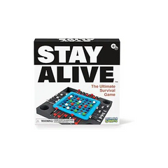 Stay Alive Board Game - Family Game Night, Strategic Game Play, Retro Board Games, The Ultimate Survival, Multi-Player, for Kids, Ages 8+