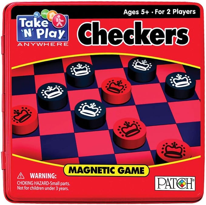 Patch Products Take 'n' Play Anywhere Magnetic Game-Checkers