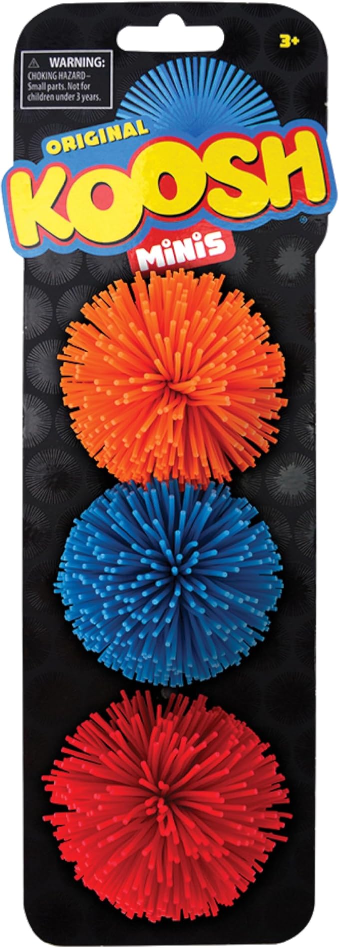 Koosh MINI Balls, Mini Variety 3 Pack - Beach Outdoor Games for Adults and Family, Fidget Toys, Koosh Balls, Screen-Free, Ages 3+