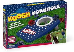 Koosh Cornhole Set for Kids, Outdoor Toys for Kids, Koosh Balls Included