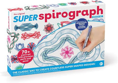 Spirograph Super Set –Arts and Crafts, Kids Toys, Art Supplies, Craft Supplies, Drawing Kit, Spiral Art, Classic Gear Design Kit, Case, Pens, Design Sheet Included, Ages 8+