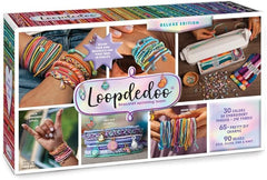 Loopdedoo Deluxe DIY Friendship Bracelet Maker Kit - Make Bracelets in Minutes for Birthdays and Friendship Gifts - Award Winning Crafts Kit for Kids Aged 8+