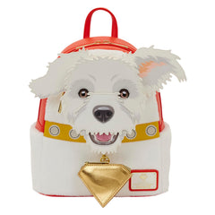 Loungefly Warner Bros. DC Supergirl Krypto Embroidered Mini Backpack