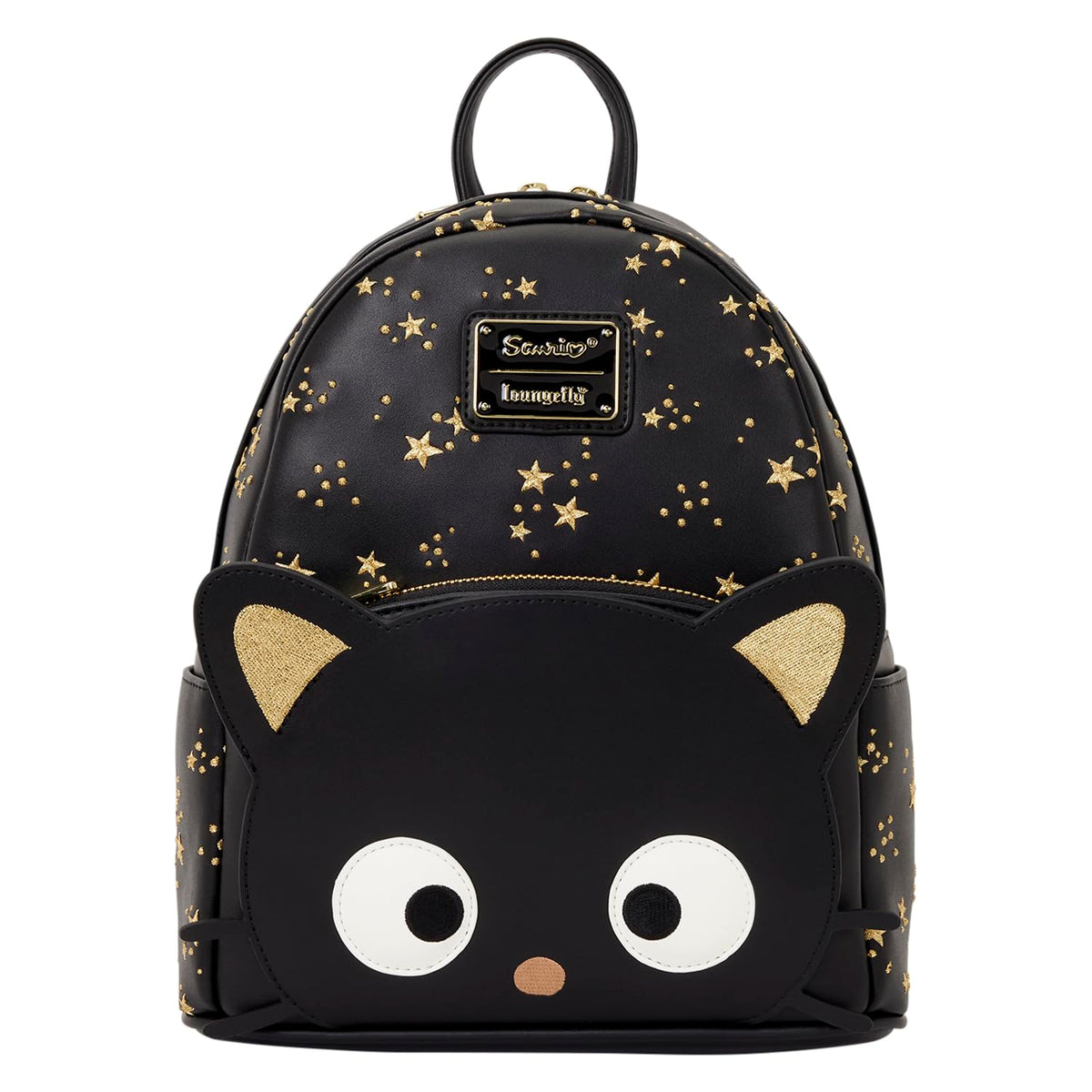 Loungefly Sanrio Chococat Quilted Gold Embroidery Stars Mini Backpack