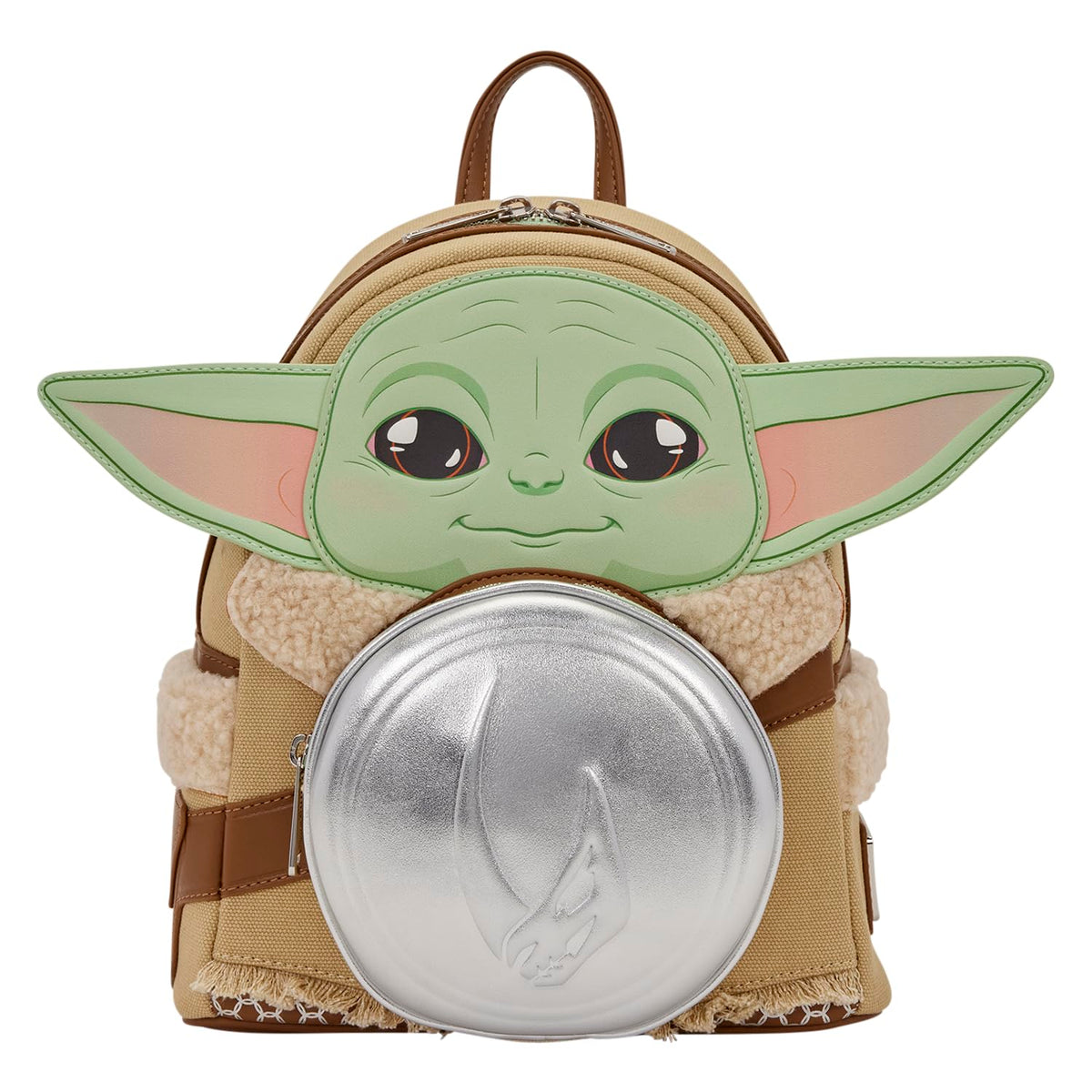 Loungefly Star Wars™ The Mandalorian Grogu & Anzellan Mini Backpack
