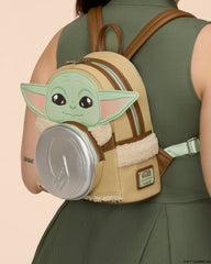 Loungefly Star Wars™ The Mandalorian Grogu & Anzellan Mini Backpack
