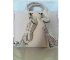 Loungefly Minnie Mouse Checkered Texture Convertible Backpack