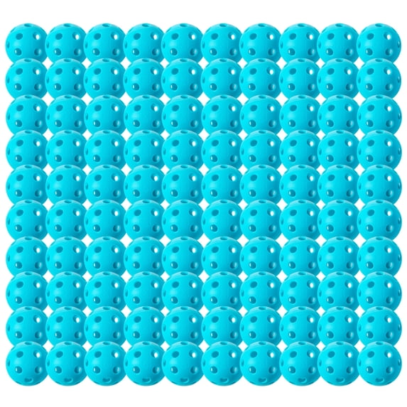 Franklin Sports X-26 Pickleballs - Indoor - 100 Pack - USAPA Approved - Blue