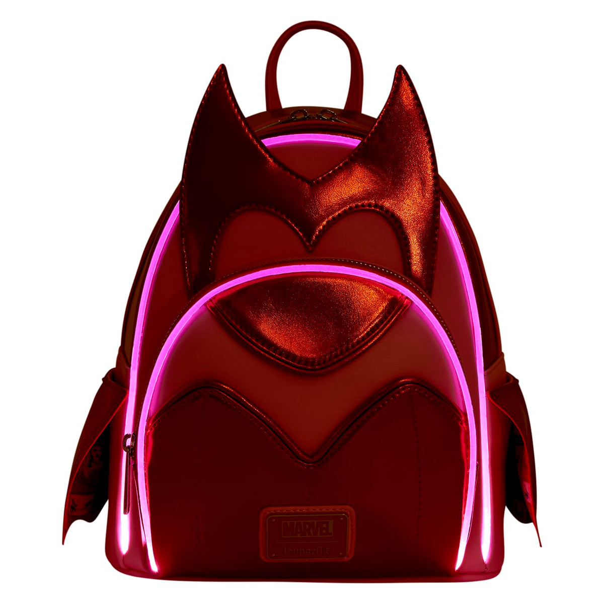 Loungefly Marvel Scarlet Witch Wanda Light-Up Cosplay Mini Backpack