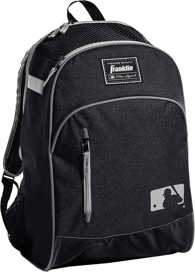 Franklin Sports MLB Batpack - black/Gray