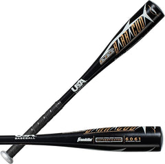 Franklin Sports Teeball Bat - Barracuda Metal Teeball Bat (-11) - USA Baseball Approved - 2 5/8" Barrel - 24 in./13 oz.