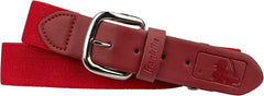 Franklin Sports MLB Baseball Belt (Red)