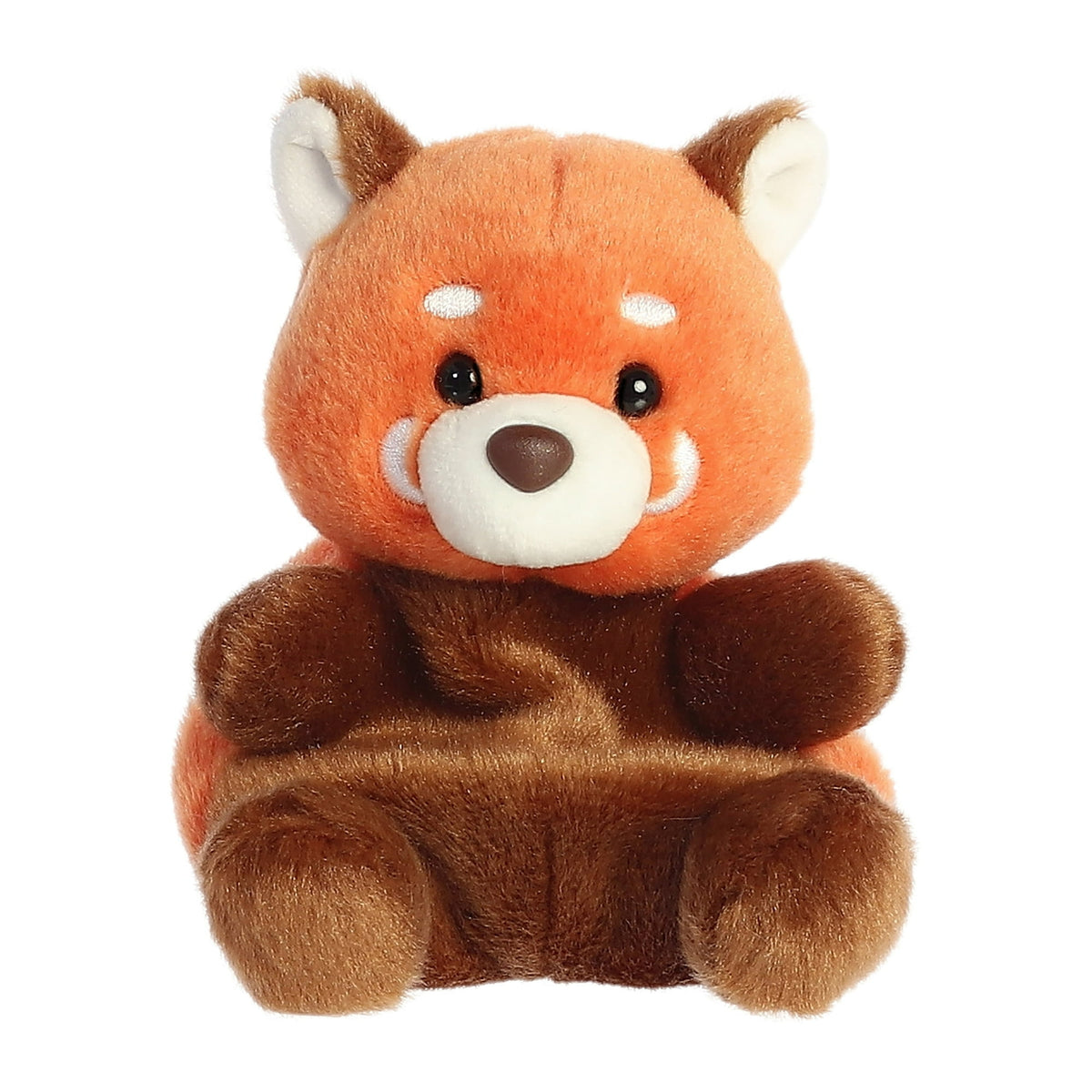 Aurora® Adorable Palm Pals™ Rei Red Panda™ Stuffed Animal - Fun Collectible Plush for Kids and Adult Collectors - Perfect for Decorating Rooms and Birthday Gifts - Brown 6 Inches
