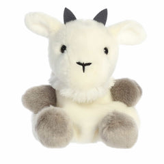 Aurora® Adorable Palm Pals™ Jenny Mountain Goat™ Stuffed Animal - Fun Collectible Plush for Kids and Adult Collectors - Perfect for Decorating Rooms and Birthday Gifts - White 5 Inches