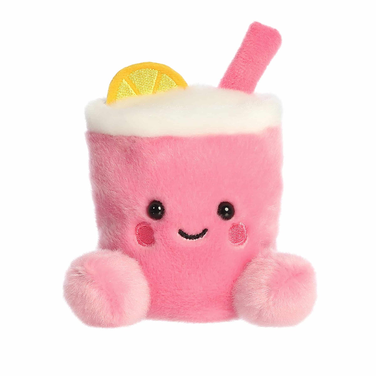 Aurora® Adorable Palm Pals™ Zelie Pink Lemonade™ Stuffed Animal - Fun Collectible Plush for Kids and Adult Collectors - Perfect for Decorating Rooms and Birthday Gifts - 5 Inches