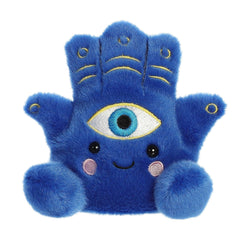 Aurora® Adorable Palm Pals™ Farah Hamsa™ Stuffed Animal - Fun Collectible Plush for Kids and Adult Collectors - Perfect for Decorating Rooms and Birthday Gifts - Blue 4.5 Inches