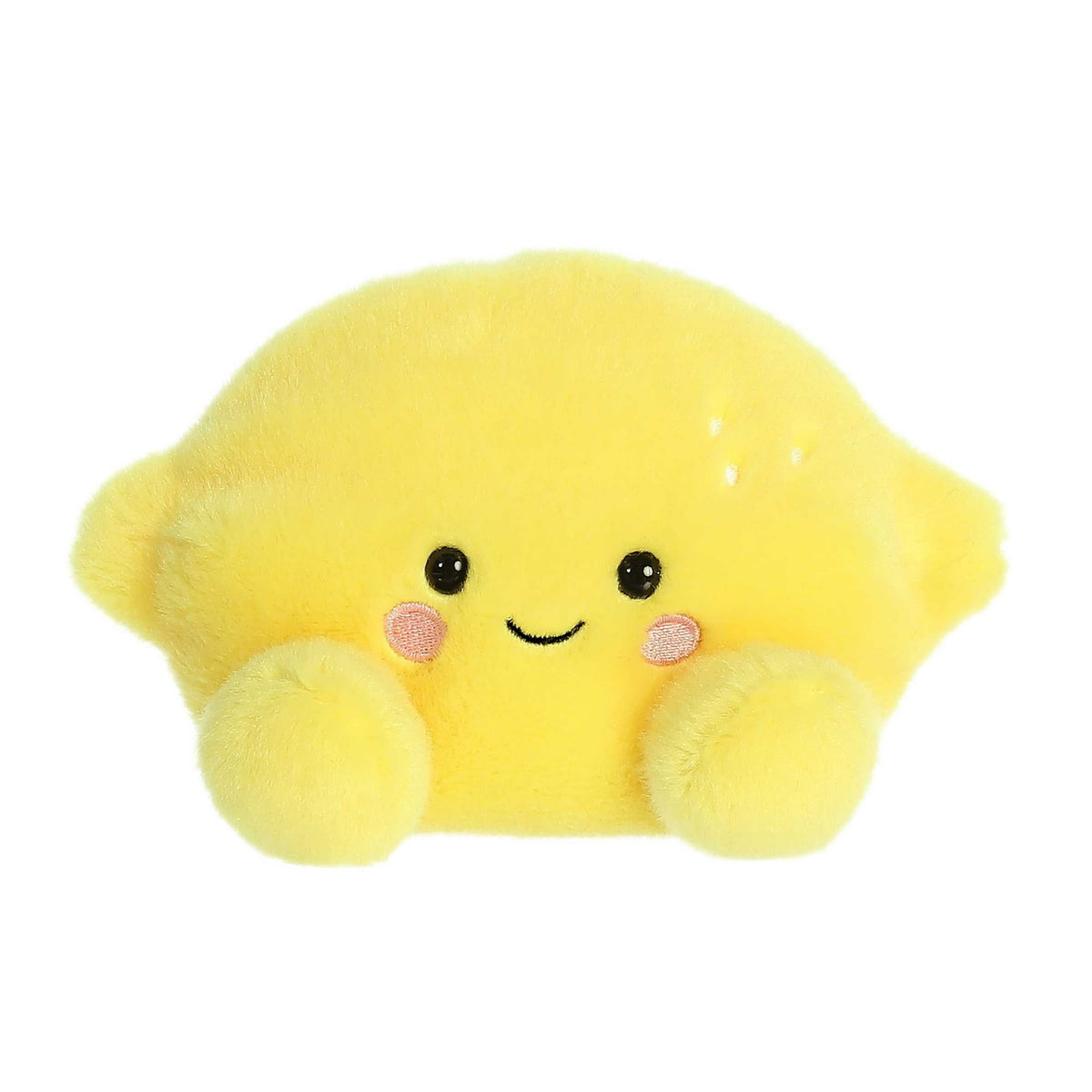 Aurora® Adorable Palm Pals™ Yuzu Lemon™ Stuffed Animal - Fun Collectible Plush for Kids and Adult Collectors - Perfect for Decorating Rooms and Birthday Gifts - Yellow 6 Inches