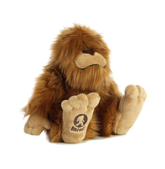 Aurora® Mysterious Fantasy Big Foot Stuffed Animal - Mythical Companion - Imaginative Adventures - Brown 10 Inches
