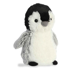 Aurora® Adorable Mini Flopsie™ Pippin Penguin™ Stuffed Animal - Mini Companions Ready for Playful Adventures - for Kids All Ages, Toddlers, Adults, and Families - Gray 6.5 Inches