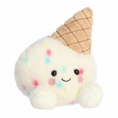 Aurora® Adorable Palm Pals™ Sprinkle Ice Cream™ Stuffed Animal - Fun Collectible Plush for Kids and Adult Collectors - Perfect for Decorating Rooms and Birthday Gifts - White 5 Inches