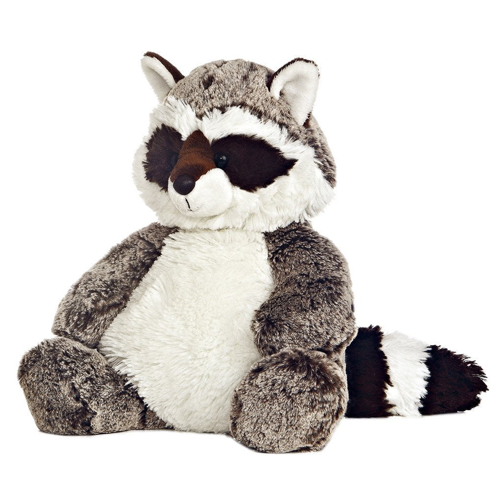 Aurora Sweet & Softer 11.5" Rocky Raccoon Snuggly Stuffed Animal