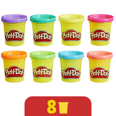 Play-Doh Classic Color Collection Pack, 8 Vibrant Colors, Modeling Compound Set