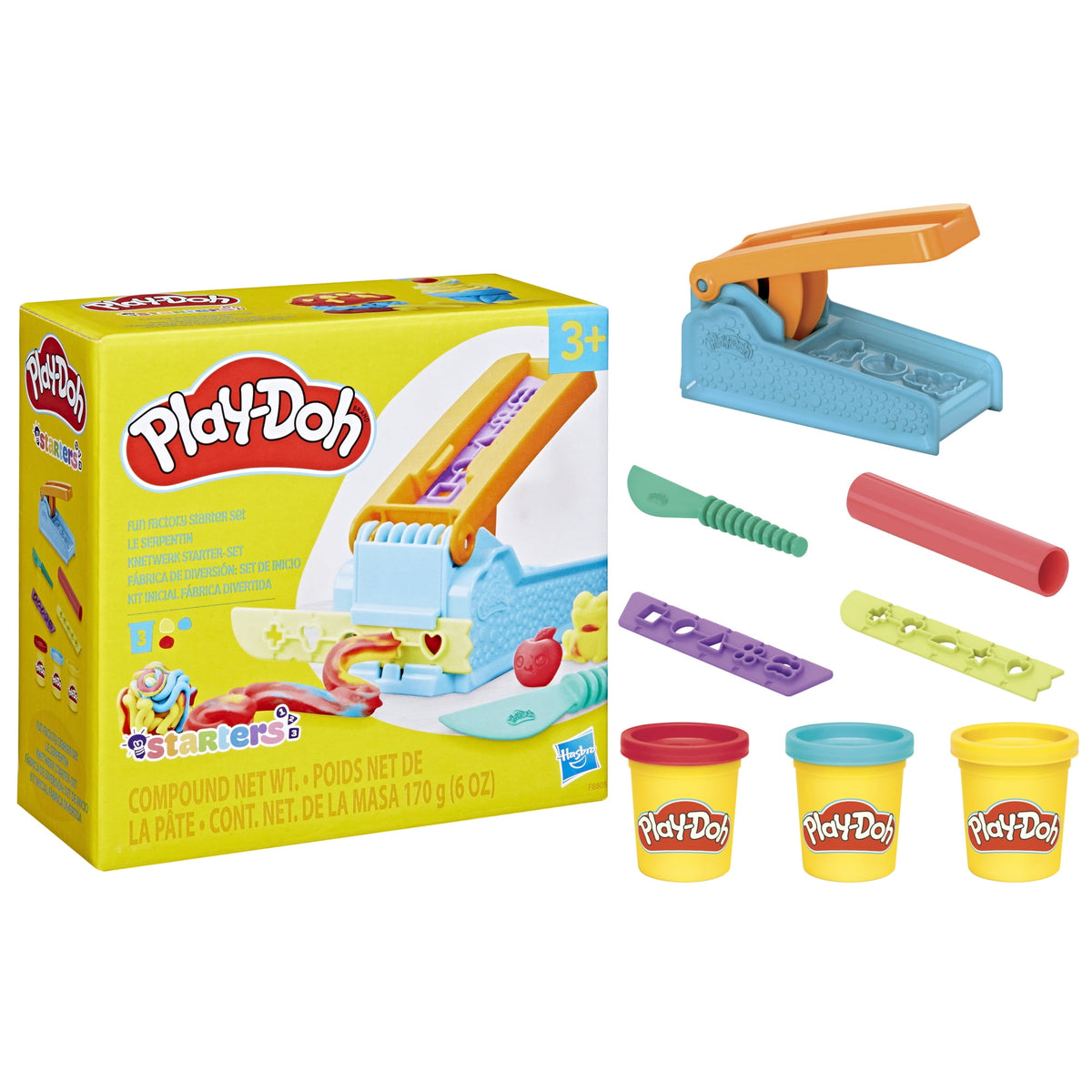 Play-Doh Fun Factory Starter Set for Children's Arts and Crafts
