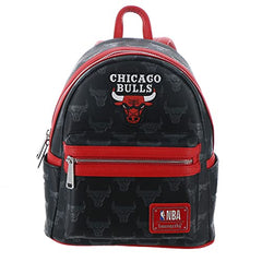 Loungefly NBA Chicago Bulls Logo Mini Backpack