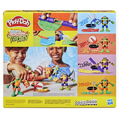 Play-Doh Teenage Mutant Ninja Turtles Cowabunga Creations Bendy 4-Inch Action Figures Set