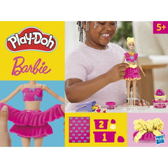 Play-Doh Barbie Ruffles and Bows Set, Arts & Crafts for Girls & Boys 5+