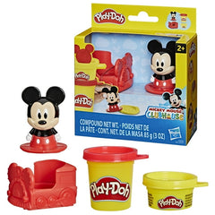 Play-Doh Disney Junior Mickey Mouse Stamp & Go Set, Arts & Crafts Preschool Toy 2+