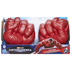 Marvel Avengers Captain America: Brave New World Red Hulk Gamma Smash Fists, Super Hero Toy Ages 5+