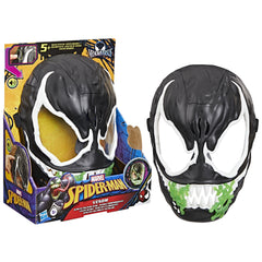 Marvel Spider-Man VenomVersus Venom Glow-in-The-Dark Mask for Role Play, Super Hero Toy Ages 5+