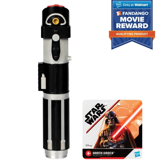 Star Wars Non-Electronic Darth Vader Lightsaber, Red Lightsaber, Roleplay Toys Ages 4+