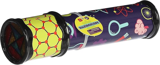 Aurora® Toys Engaging Kaleidoscope Toy - Endless Fun - Screen-Free Entertainment - Yellow 8 Inches