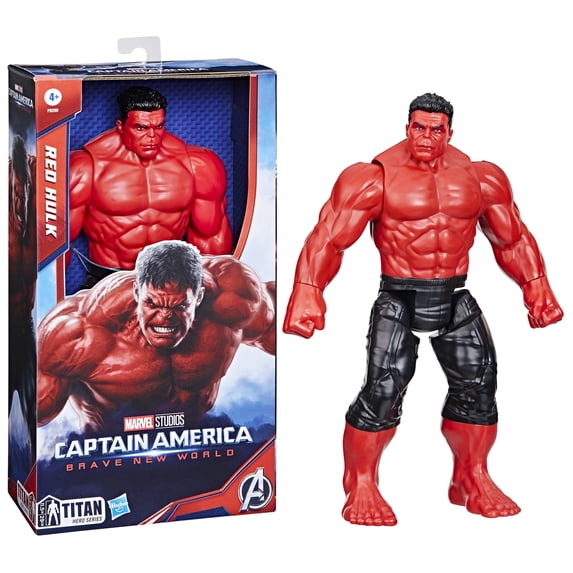Marvel Studios Captain America Brave New World, Titan Hero Series, Super Hero Toy 4 and Up