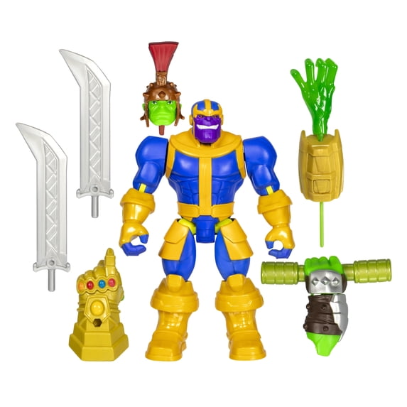 Avengers Marvel MixMashers Thanos Custom Mix-and-Match Deluxe Action Figure & Accessories